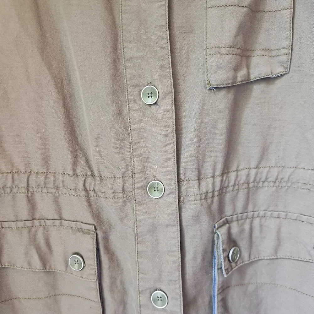 Horny toad women's lightweight jacket L sustainable hippie outdoors - Picture 7 of 7